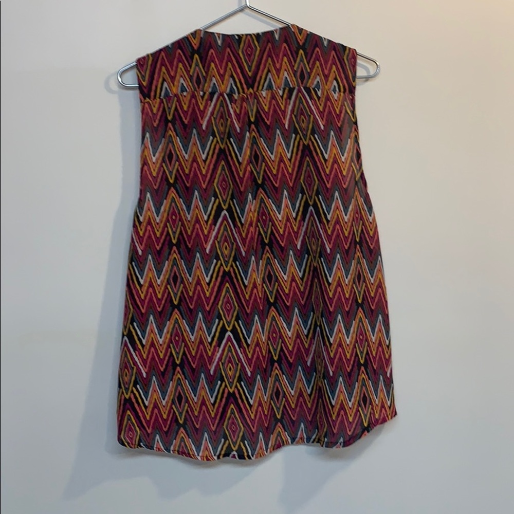 Metaphor button blouse multicolored size XL - Picture 4 of 4